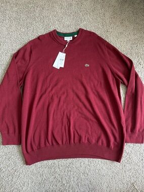 Lacoste Crewneck Sweater Pullover